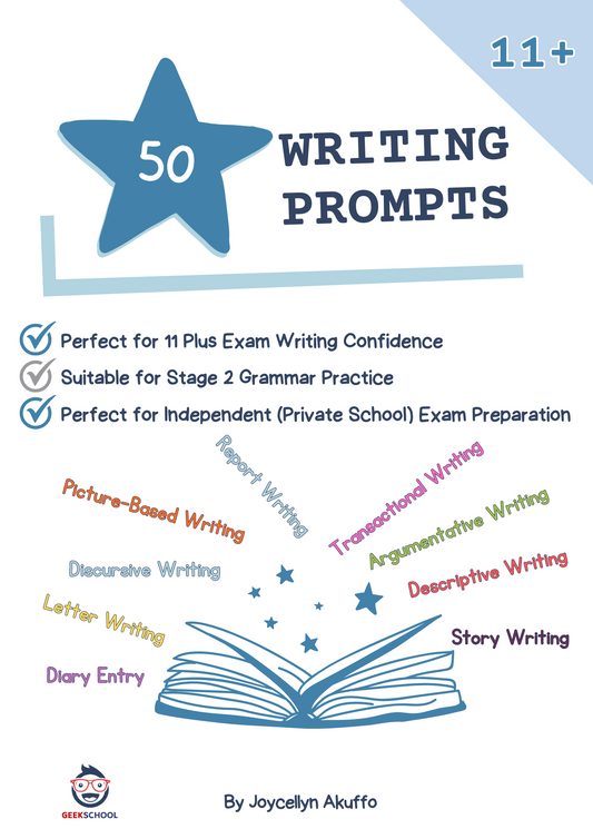50 Question Writing Prompts Booklet