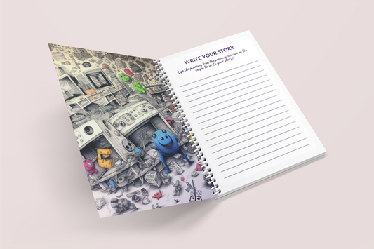 Colour and Write Printed Book | Colour Your Own Book | Book Posters | Colouring Book | Colouring Pages