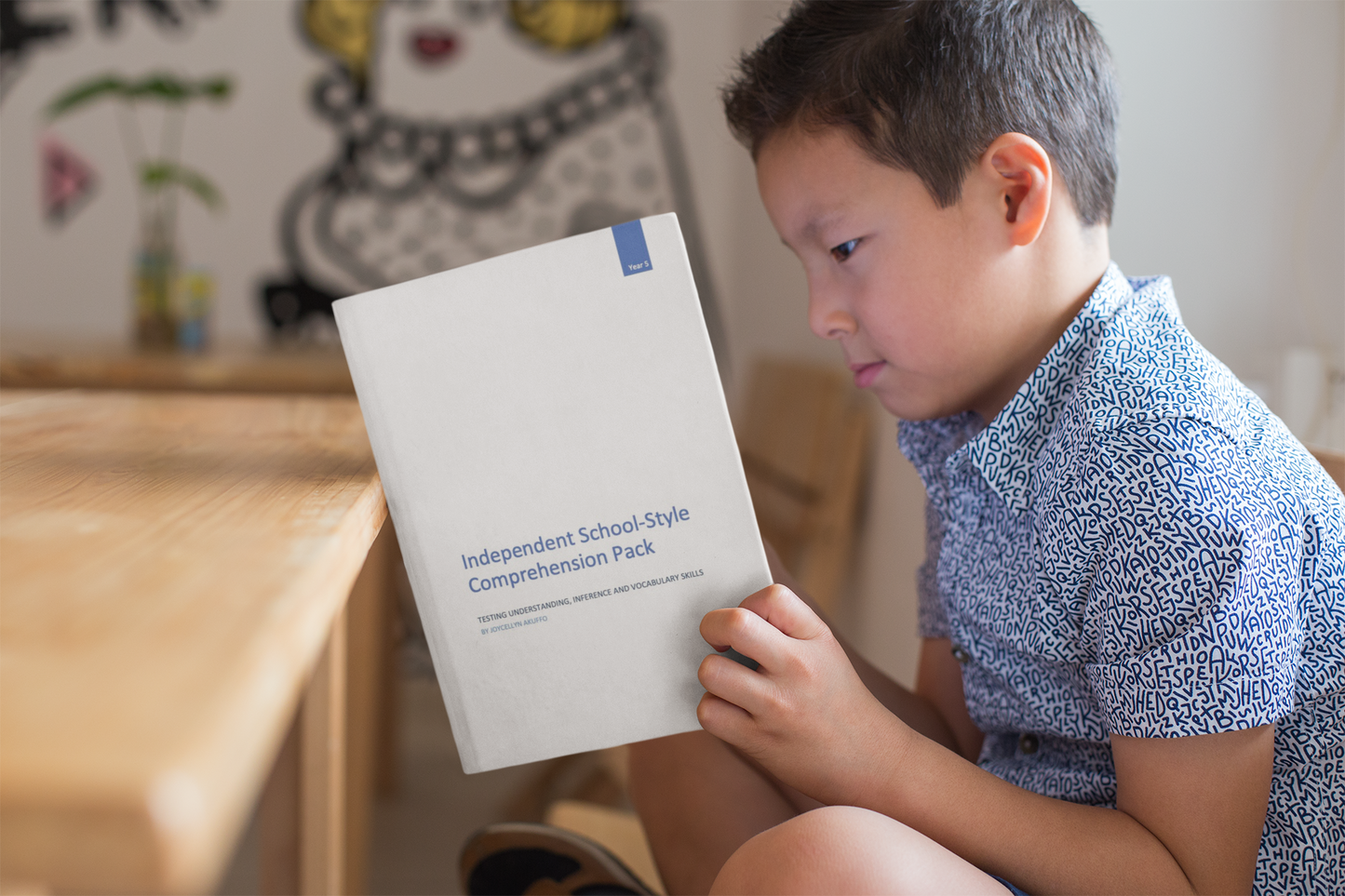 Independent School-Style English Comprehension Booklet - INSTANT DOWNLOAD