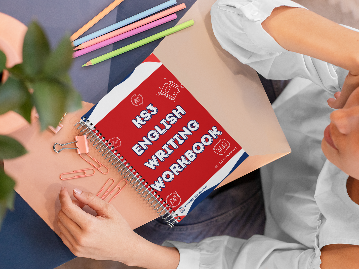 Key Stage 3 English Writing Workbook | Writing Prompts for Years 7-9 | English Writing Prompts | Teacher Resource