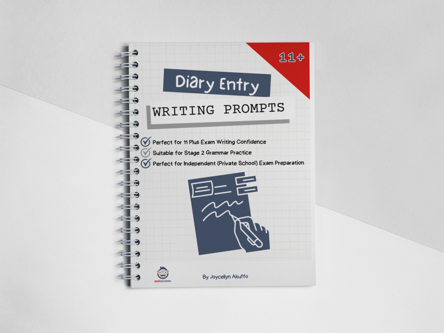 11 Plus Diary Entry Writing Prompts Booklet - 50 Writing Tasks - INSTANT DOWNLOAD