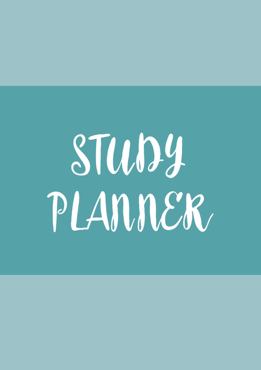 Printed Blue Daily Student Planner Pack | Daily, Weekly and Monthly School and College Organiser