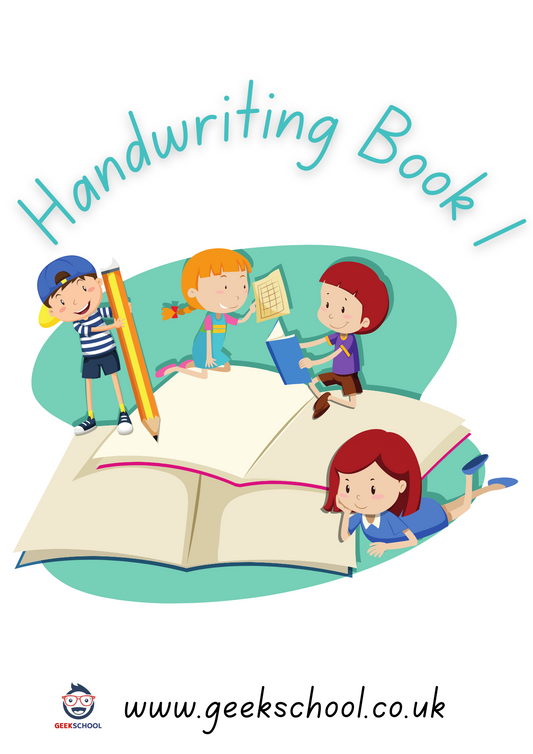 Reception (Kindergarten) (EYFS) Handwriting Printable Workbook 1 - Download