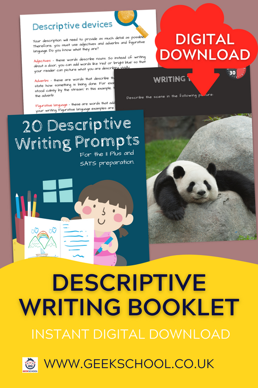 11 Plus Descriptive Writing Prompts
