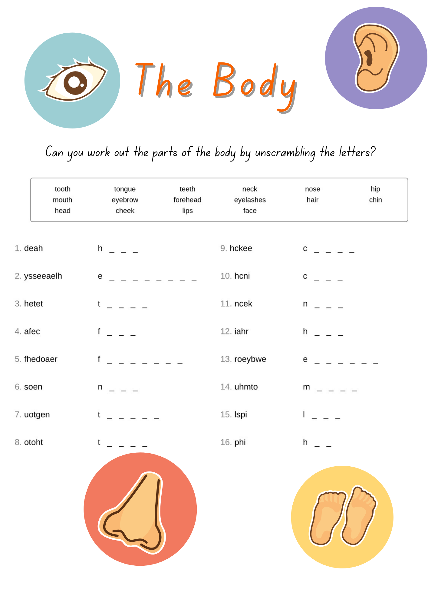 Word Puzzles 1: Vocabulary and Spelling 50-Page Bumper Pack Downloadble PDF Booklet