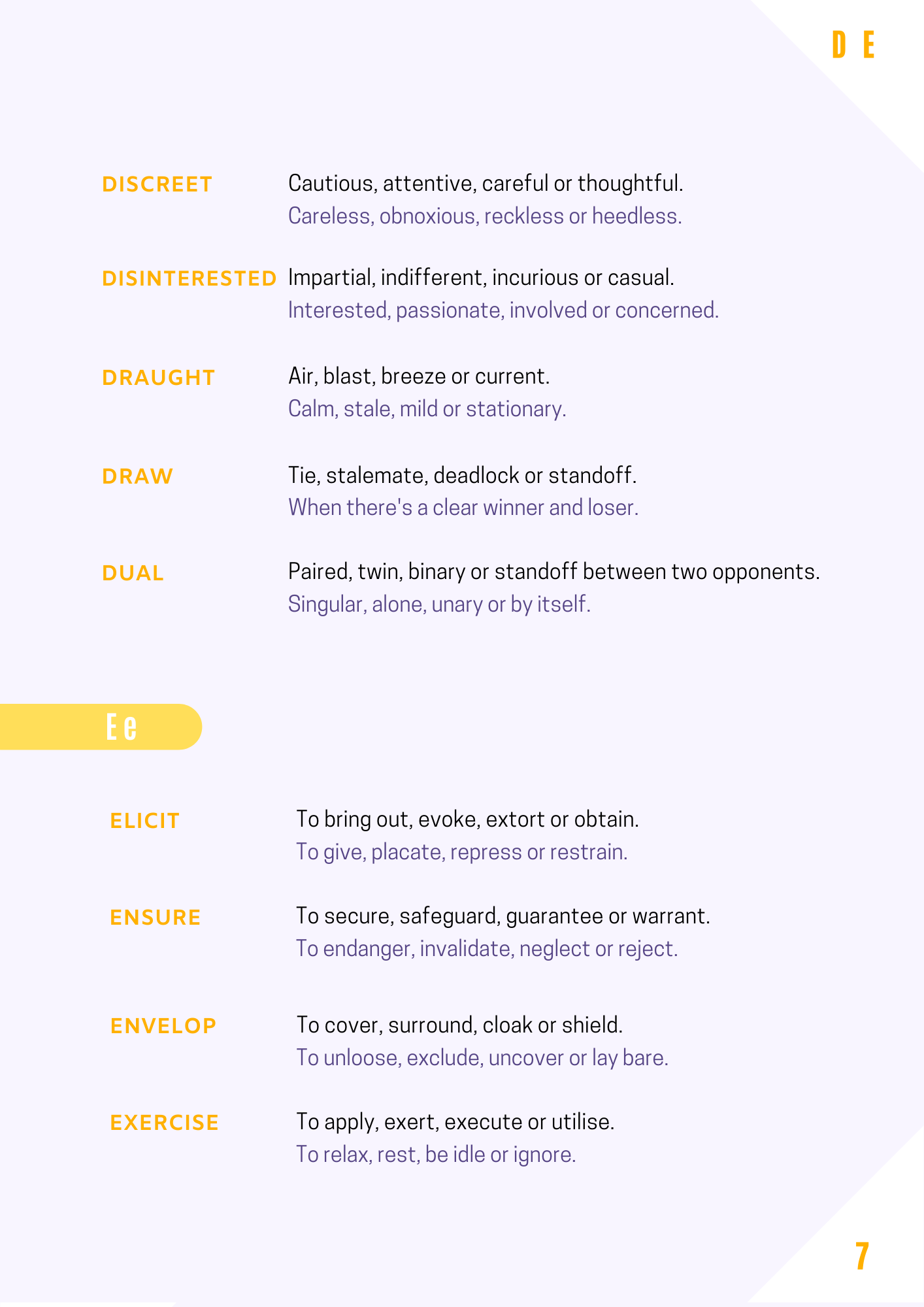 11 Plus Vocabulary Book