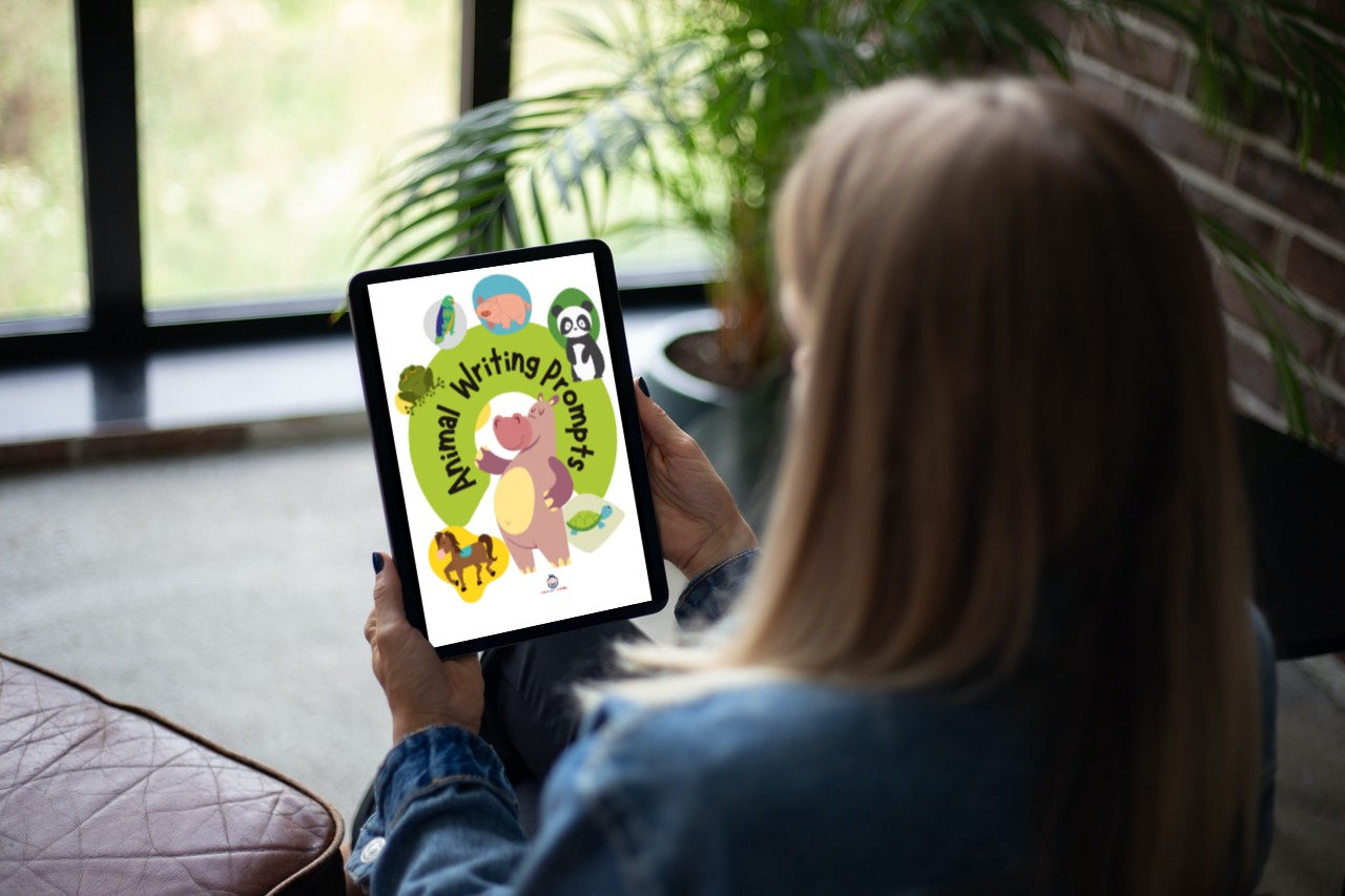 Animal Writing Prompts Booklet - Instant Download