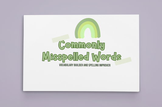 100 Commonly Misspelled Words | Digital Print | Commonly Confused Words Printable | English Classroom | Homophones | Writing Poster | Printable | English Poster | Vocabulary Poster | Spelling Poster | Classroom Decor | Teacher Resource