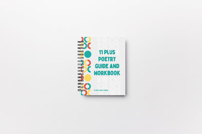 11 Plus Poetry Guide and Workbook | Poem Analysis | English Comprehension | Printed Book