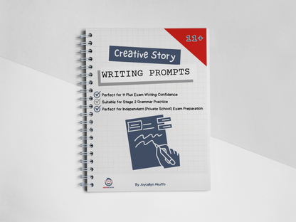 11 Plus Exam Story Writing Prompts Booklet - 50 Writing Tasks