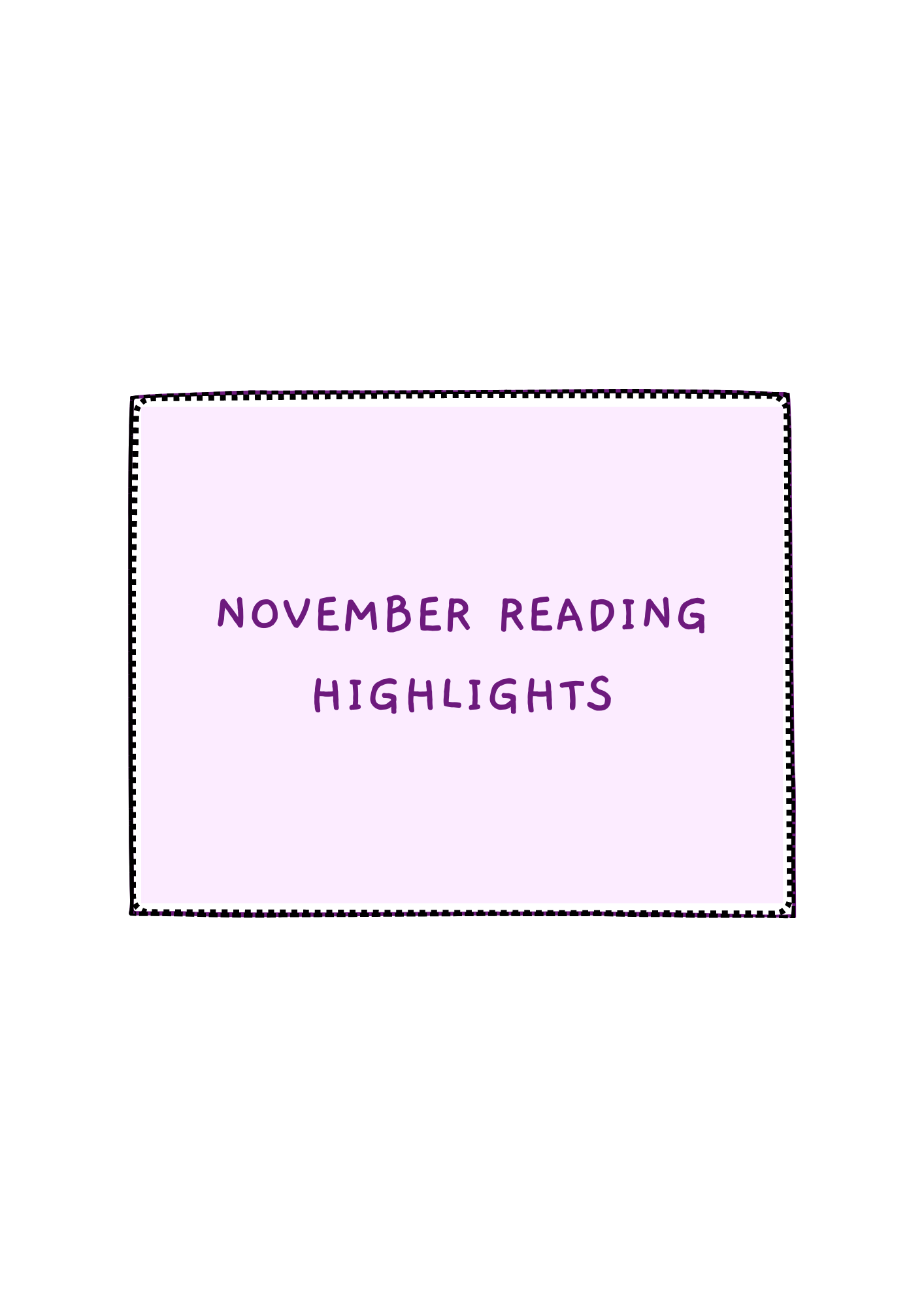 Monthly Reading Journal Printable | Printable Reading Journal | A4 Reading Journal | Kawaii Reading Journal