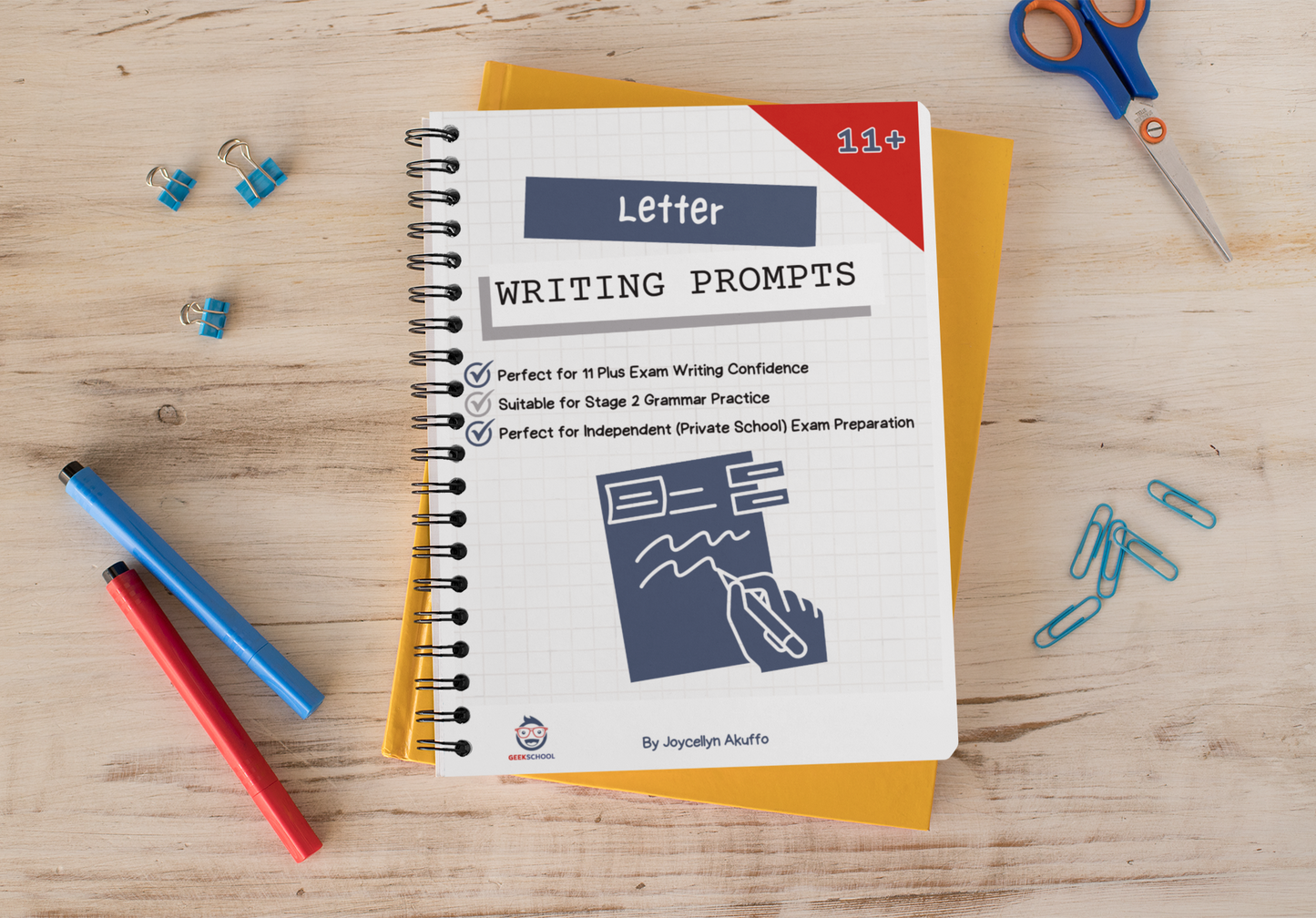 11 Plus Letter Writing Prompts Booklet - 50 Writing Tasks