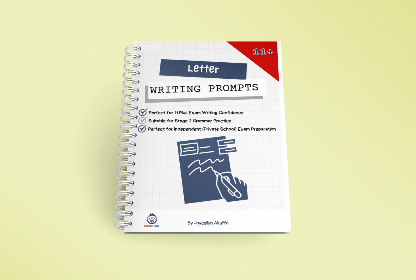 11 Plus Letter Writing Prompts Booklet - 50 Writing Tasks