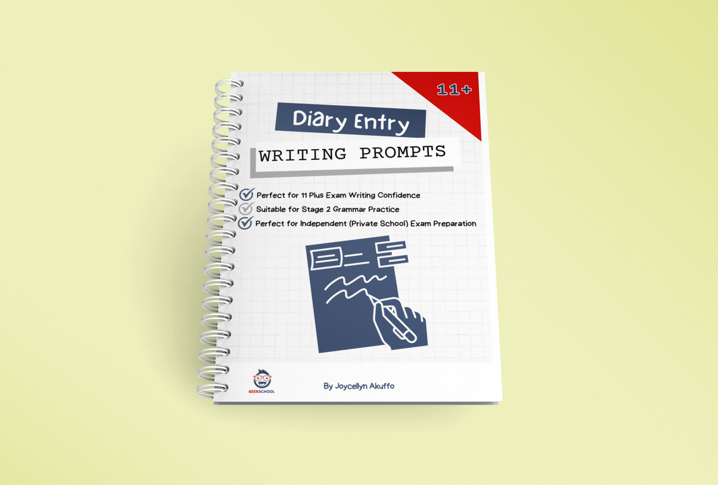 11 Plus Diary Entry Writing Prompts Booklet - 50 Writing Tasks