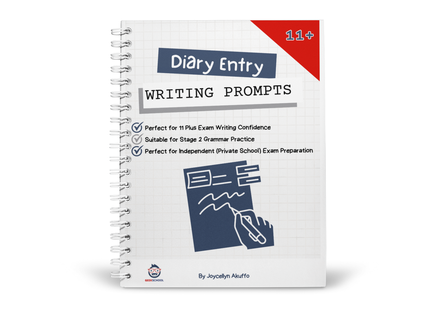 11 Plus Diary Entry Writing Prompts Booklet - 50 Writing Tasks