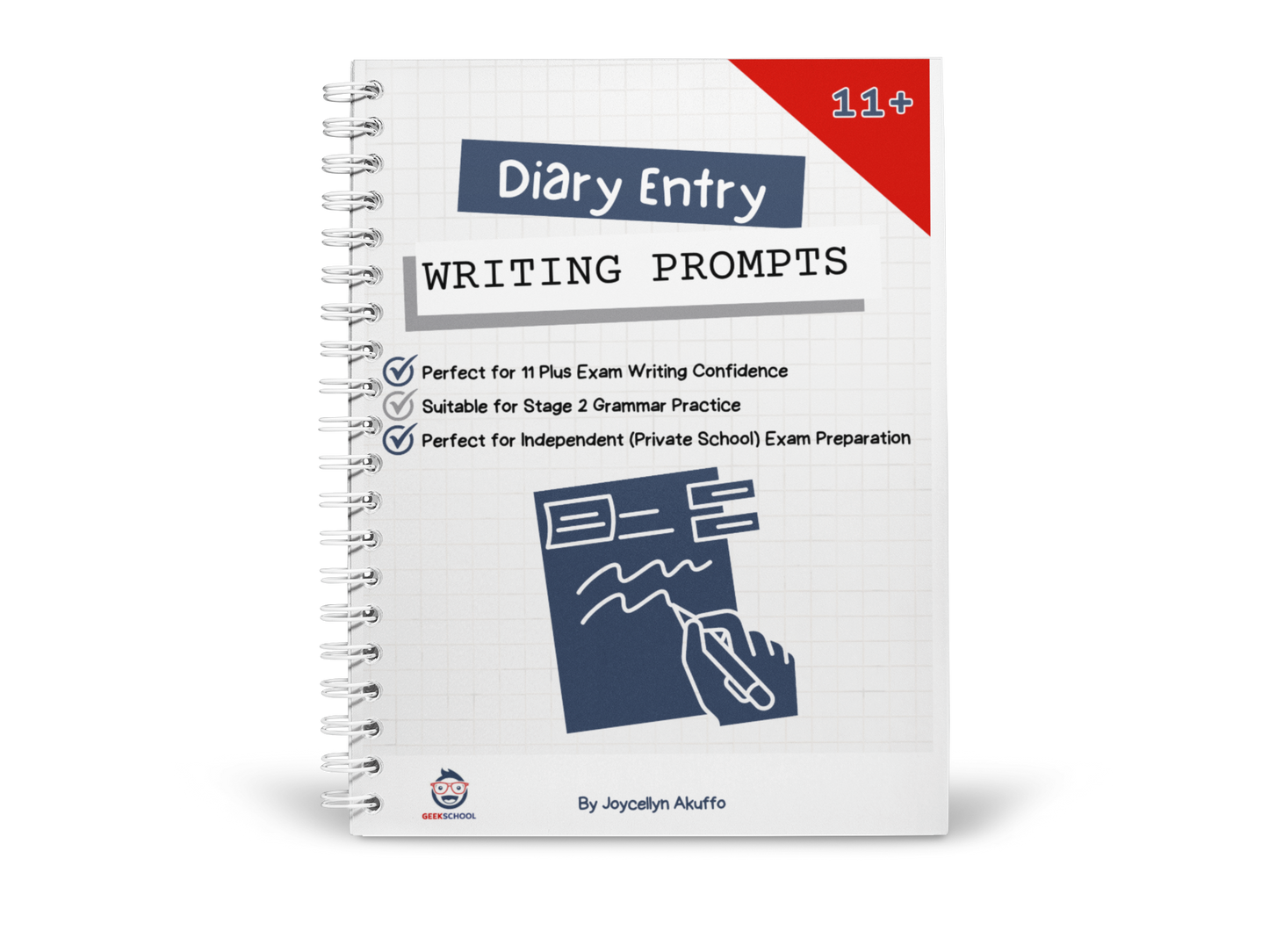 11 Plus Diary Entry Writing Prompts Booklet - 50 Writing Tasks - INSTANT DOWNLOAD