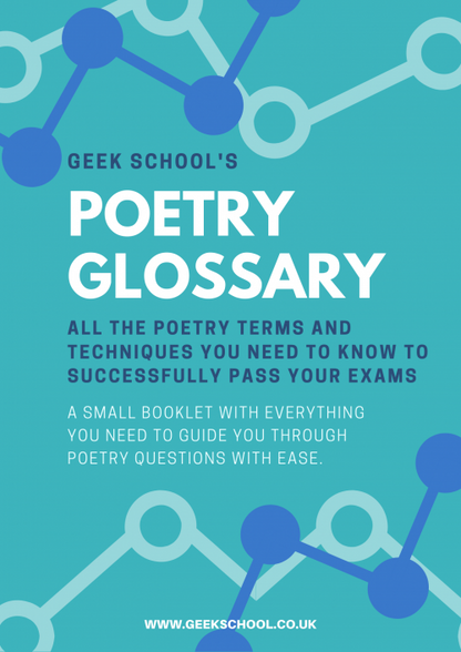 Buy Poetry Glossary