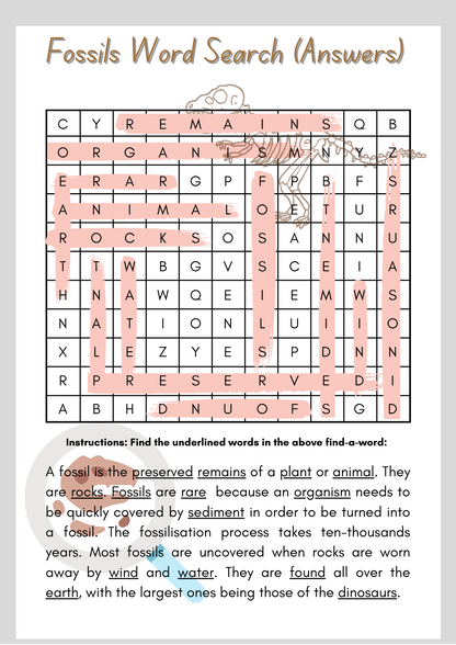 Word Puzzles 1: Vocabulary and Spelling 50-Page Bumper Pack Downloadble PDF Booklet