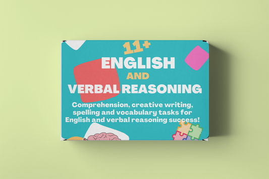 Monthly Geek Worms English and Verbal Reasoning Subscription Booklet