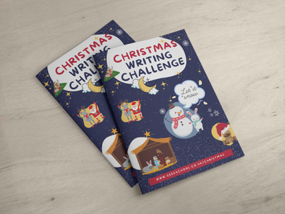 Christmas Writing Challenge Workbook - INSTANT DOWNLOAD